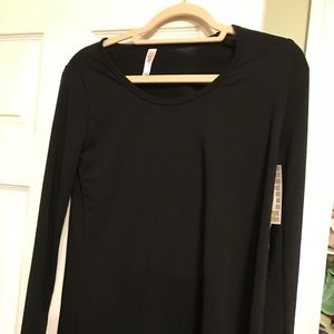 Solid black XXS lularoe lynnae